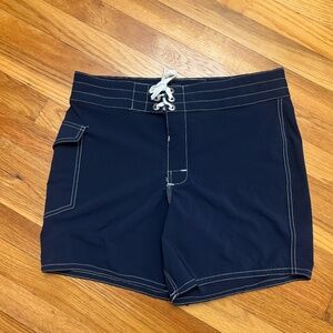 Like New Men's Navy Blue Birdwell Swim Shorts Size 32